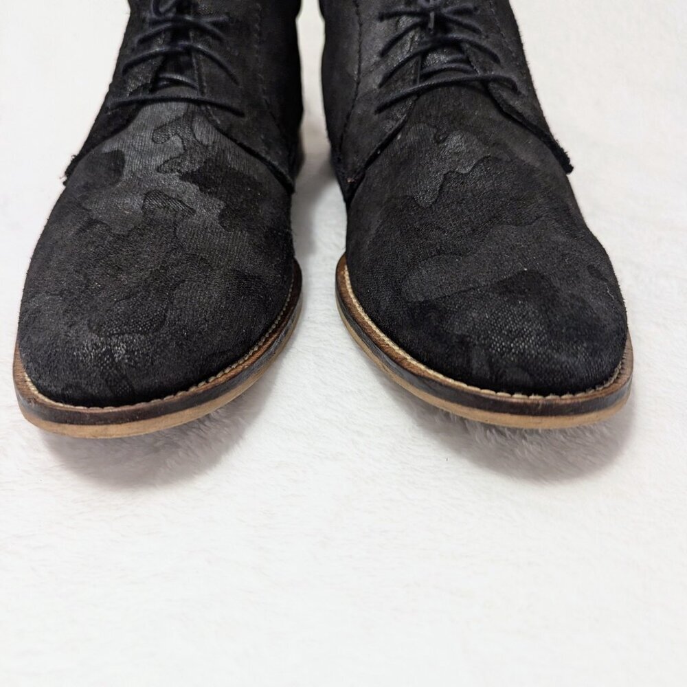STEVE MADDEN Commander Camo Leather Oxford 10 US Lace-Up High Top Ankle - Picture 6 of 11
